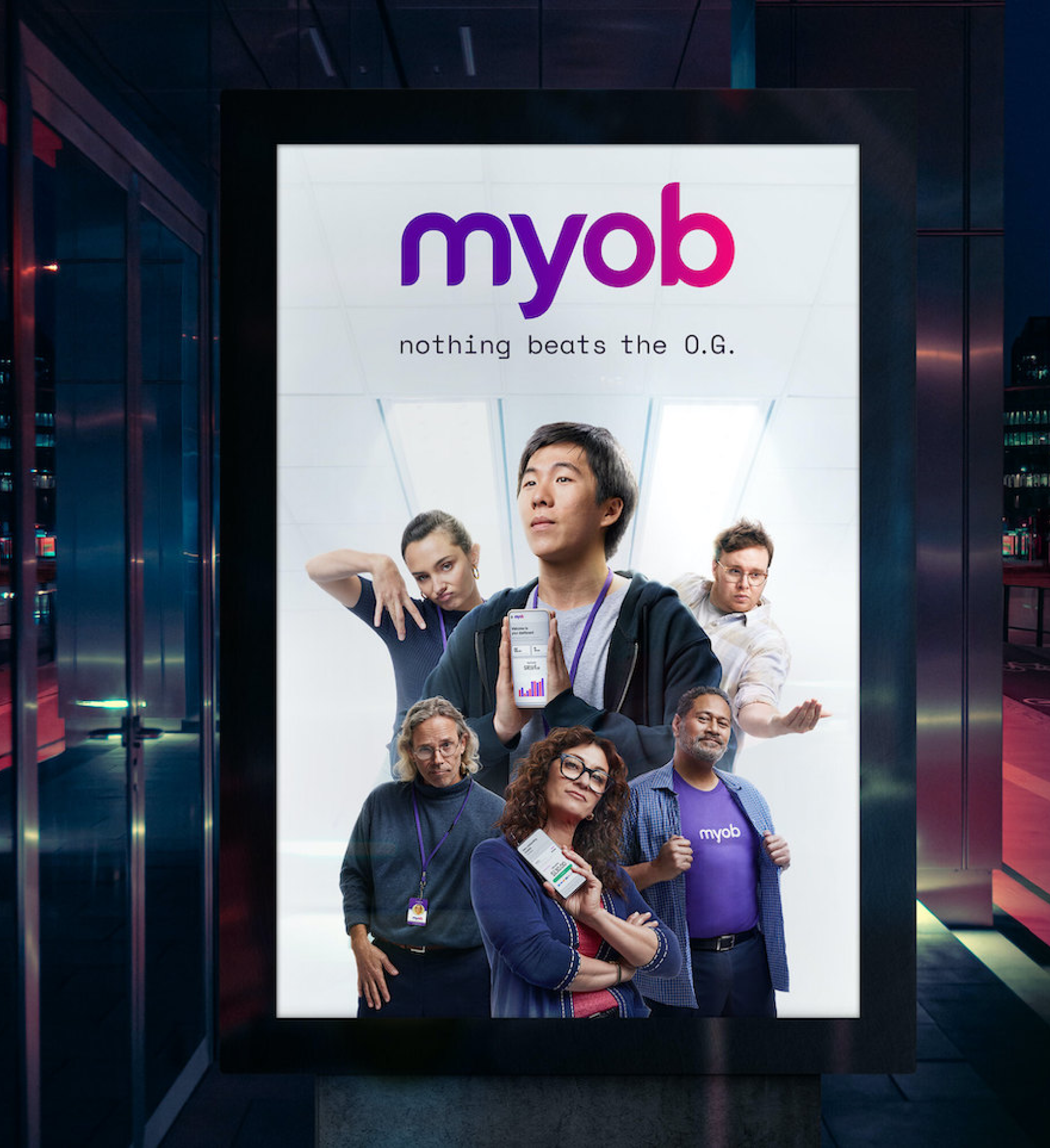 MYOB ad